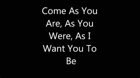 come you are lyrics